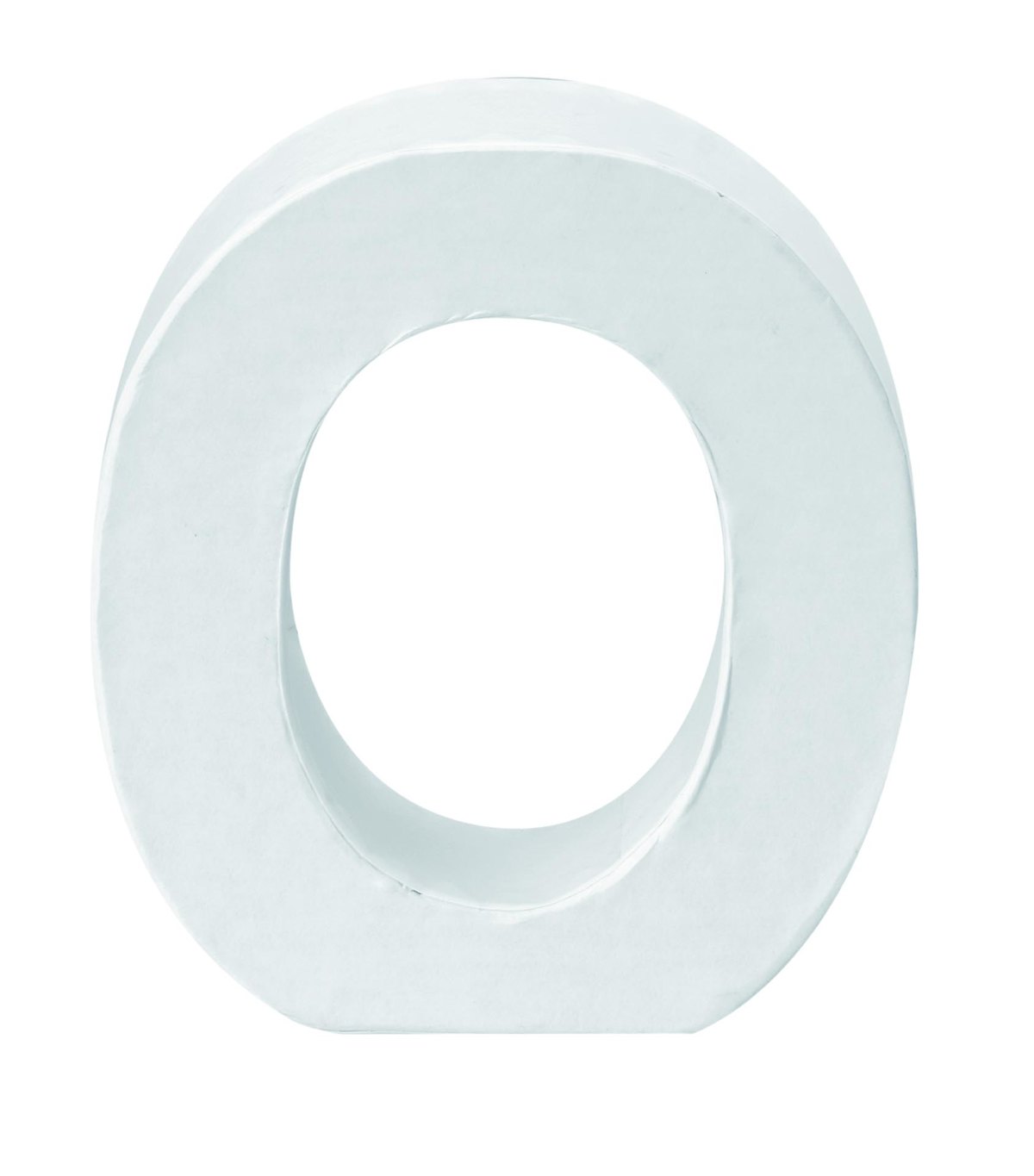 Papp-Buchstaben O 10x3,5cm